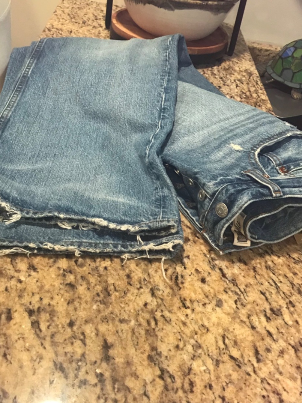 NWT Madewell low slung baggy full length inseam jeans - Picture 10 of 16